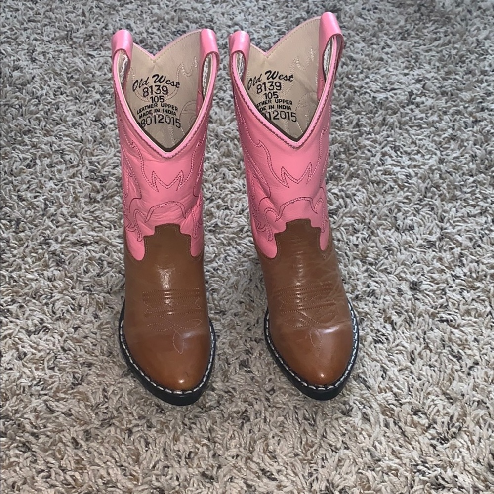 Old West girl’s’ cowboy boots